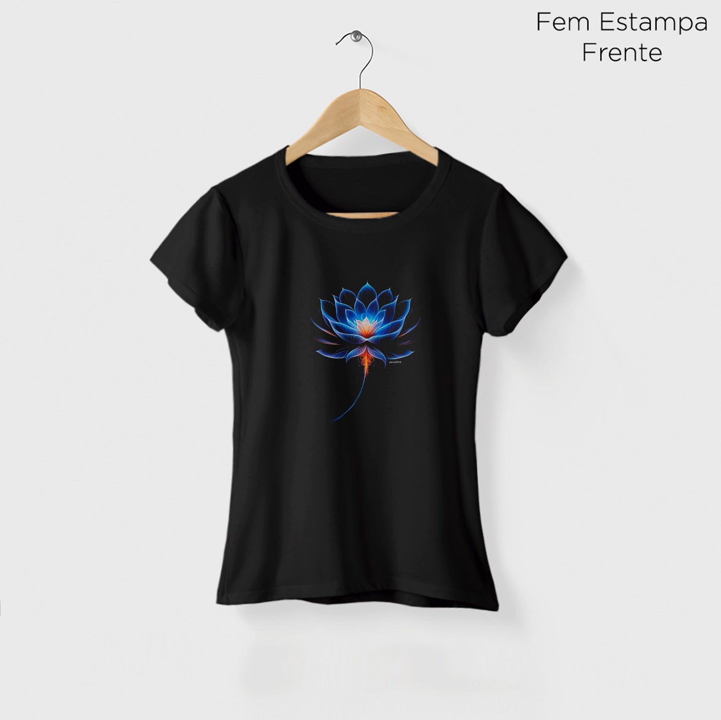 Camiseta Amazônia BIO COLOR – PRETO - cód 2090