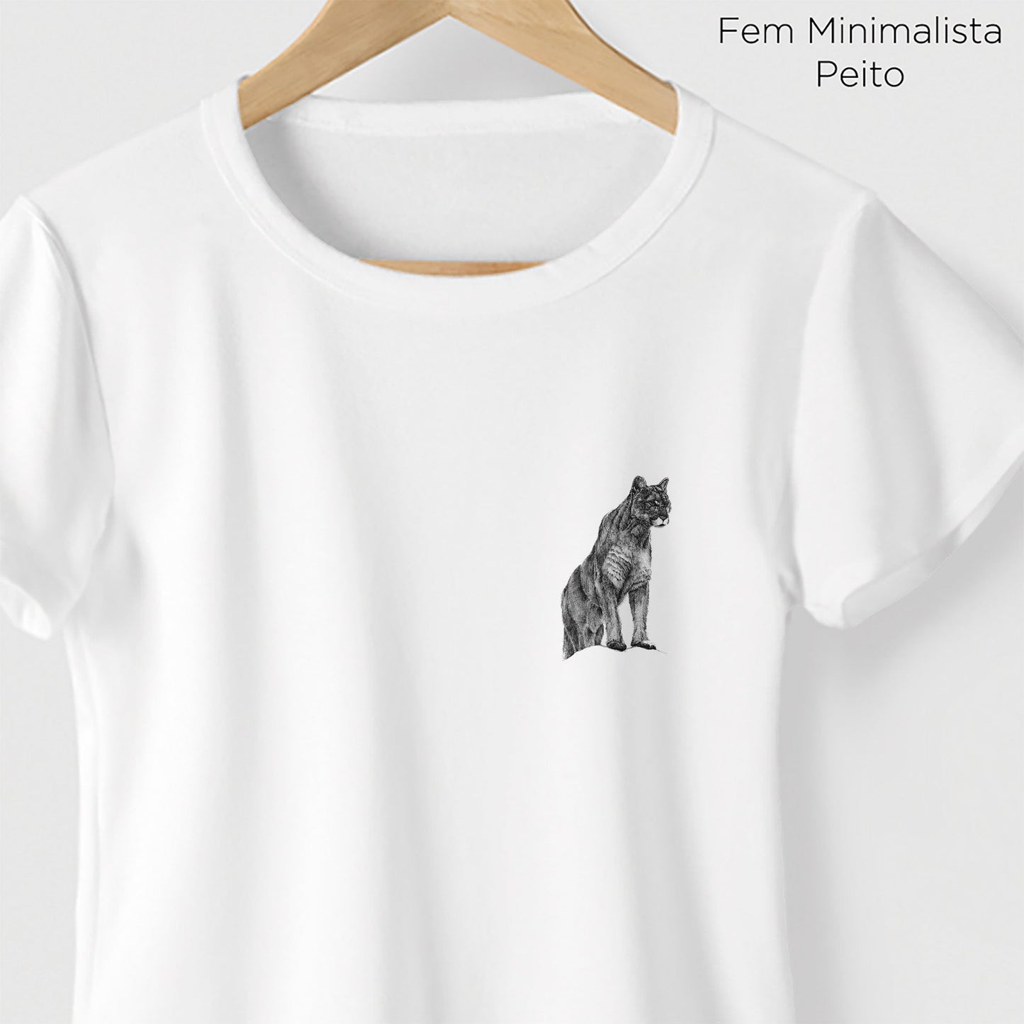 Camiseta Amazônia APARADOS DA SERRA - PUMA - BRANCO - cód 10012