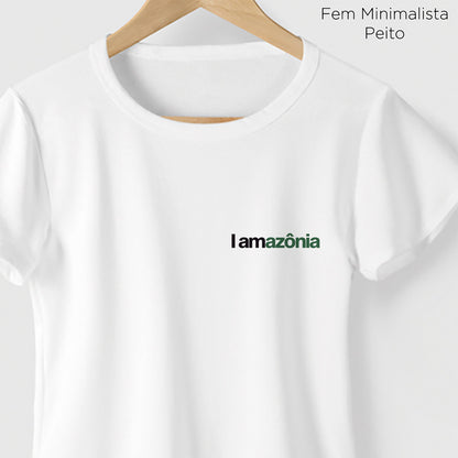 Camiseta Amazônia I AM - BRANCO - cód 0110