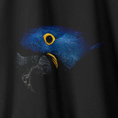 Camiseta Amazônia ARARA AZUL - PRETO - cód 0198