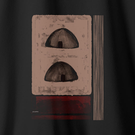 Camiseta Amazônia OKA MALOKA - PRETO - cód 0227