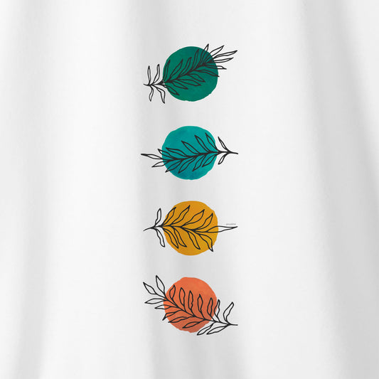 Camiseta Amazônia CHAKRAS - BRANCO - cód 0236