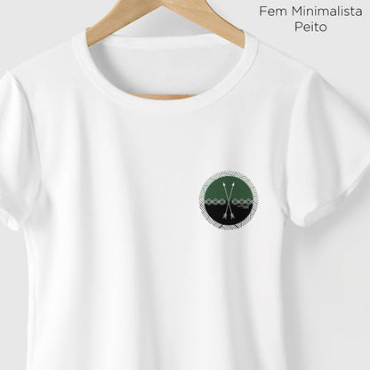 Camiseta Amazônia ETNIA MANDALA - BRANCO - cód 0359
