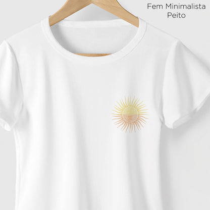 Camiseta Amazônia SOL - BRANCO - cód 0548