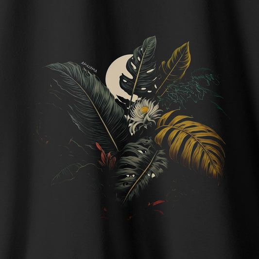 Camiseta Amazônia NOITE FLORESTA - PRETO - cód 0560