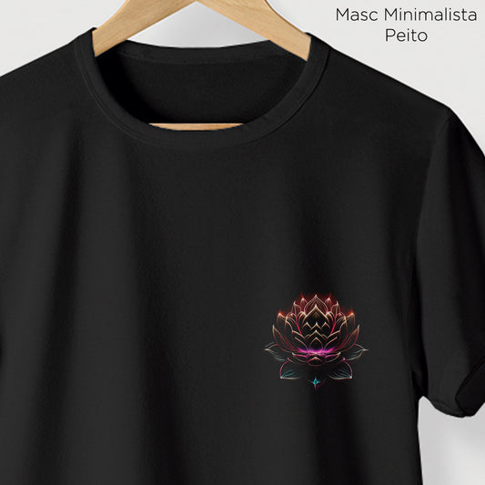 Camiseta Amazônia LÓTUS COR - PRETO - cód 0570