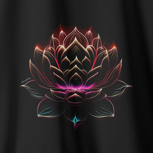 Camiseta Amazônia LÓTUS COR - PRETO - cód 0570
