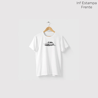 Camiseta Amazônia FUSCA RETRÔ - BRANCO - cód 0665