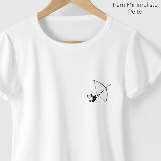 Camiseta Amazônia ARCO E FLECHA - BRANCO - cód 0673