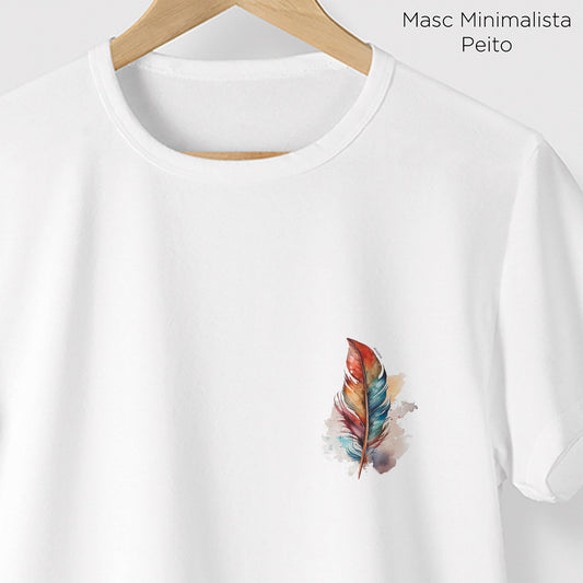 Camiseta Amazônia FEATHER – BRANCO - cód 0695