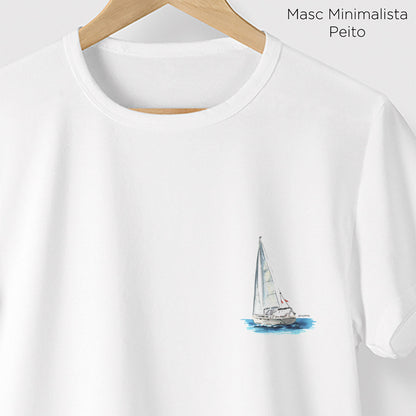 Camiseta Amazônia NAVEGANDO - BRANCO - cód 0705
