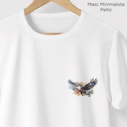 Camiseta Amazônia ÁGUIA - BRANCO - cód 0712