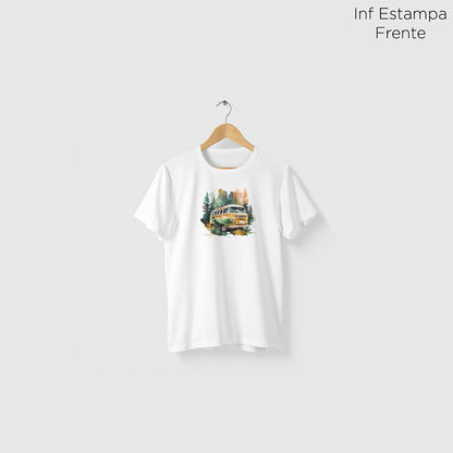 Camiseta Amazônia ROADTRIP - BRANCO - cód 0713