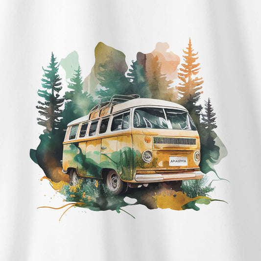 Camiseta Amazônia ROADTRIP - BRANCO - cód 0713
