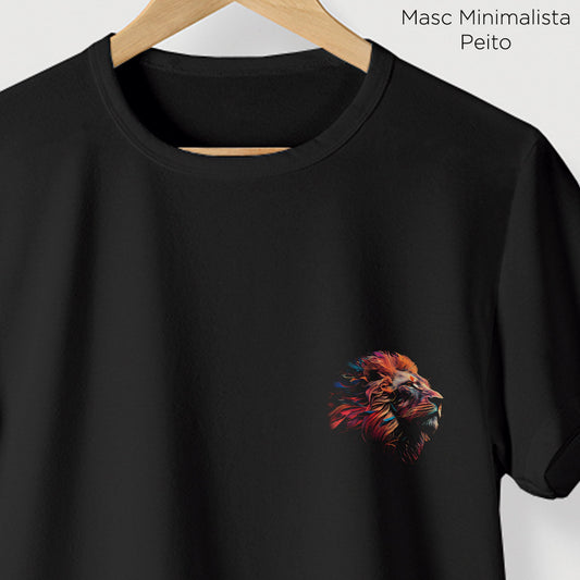 Camiseta Amazônia LION - PRETO - cód 0749