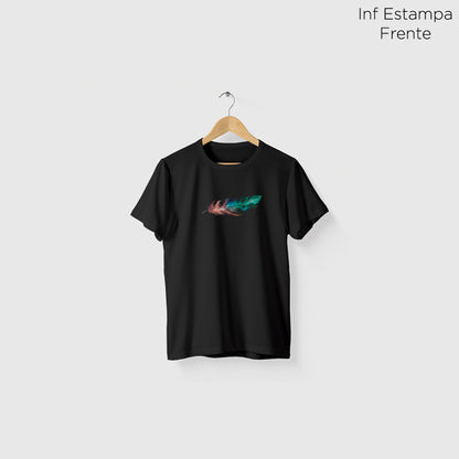 Camiseta Amazônia PENA PERFEITA - PRETO - cód 0756