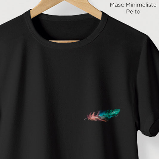 Camiseta Amazônia PENA PERFEITA - PRETO - cód 0756