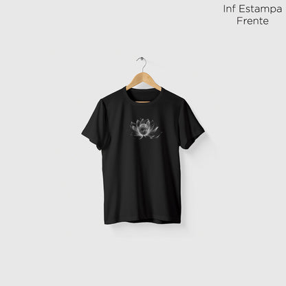 Camiseta Amazônia LÓTUS PONTILHISMO - PRETO - cód 0758