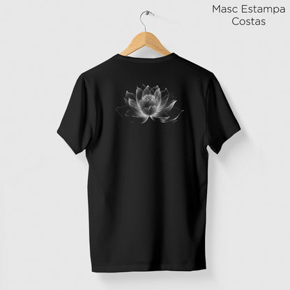 Camiseta Amazônia LÓTUS PONTILHISMO - PRETO - cód 0758