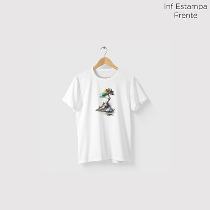 Camiseta Amazônia BONSAI REAL - BRANCO - cód 0761