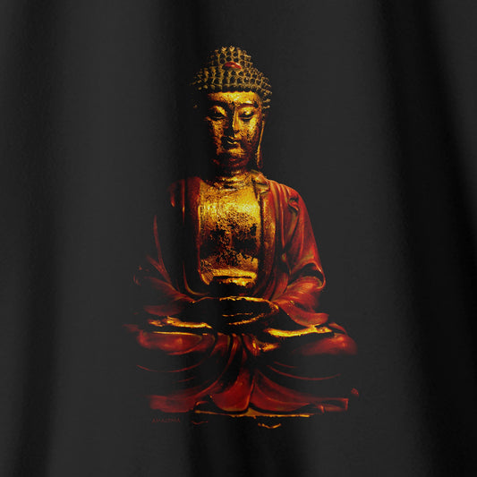 Camiseta Amazônia GOLDEN BUDA - PRETO - cód 0763