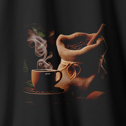 Camiseta Algoodão Preto - cód 0843