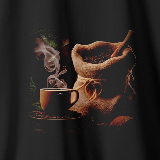 Camiseta Algoodão Preto - cód 0843