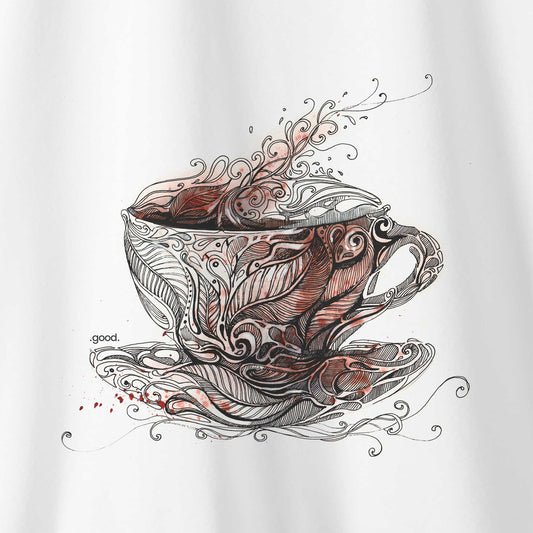 Camiseta Algoodão Branco - cód 0844