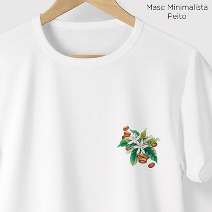 Camiseta Algoodão Branco - cód 0845