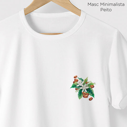 Camiseta Algoodão Branco - cód 0845