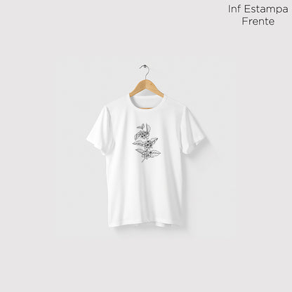 Camiseta Algoodão Branco - cód 0846