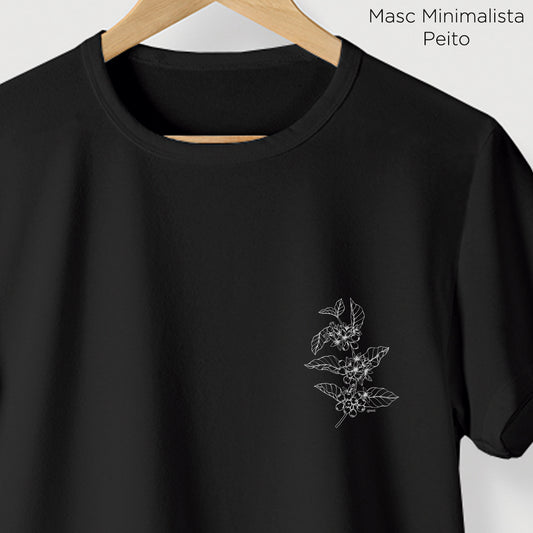 Camiseta Algoodão Preto - cód 0846