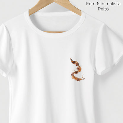 Camiseta Algoodão Branco - cód 0847