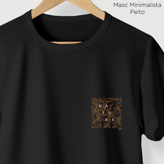 Camiseta Algoodão Preto - cód 0848