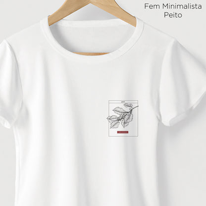 Camiseta Algoodão Branco - cód 0849
