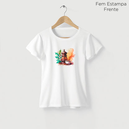 Camiseta Algoodão Branco - cód 0851