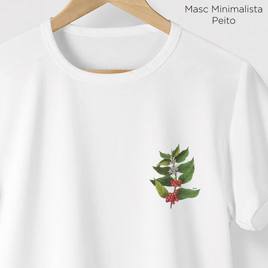 Camiseta Algoodão Branco - cód 0854