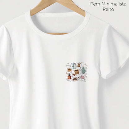 Camiseta Algoodão Branco - cód 0855