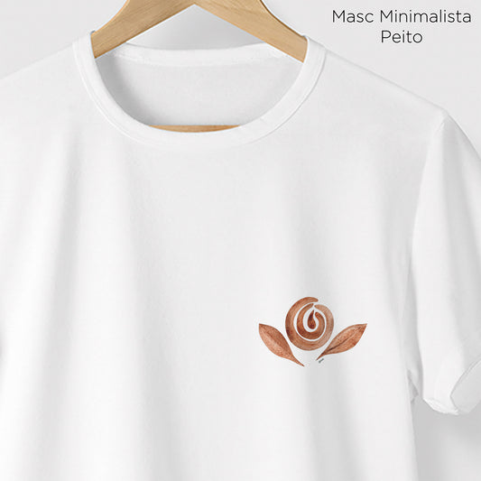 Camiseta Algoodão Branco - cód 0856