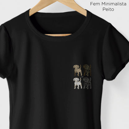 Camiseta Algoodão Preto - cód 0860