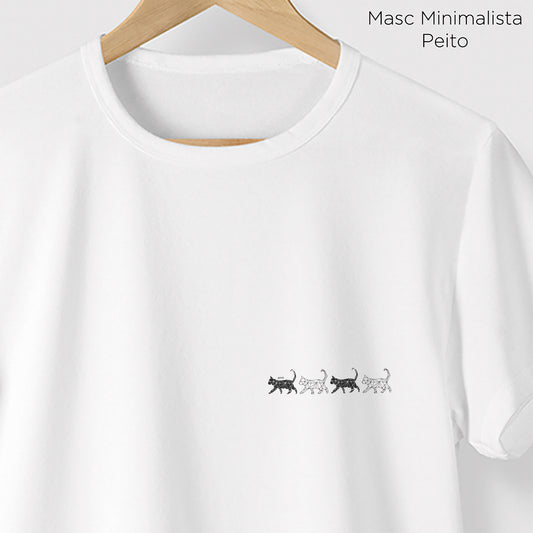 Camiseta Algoodão Branco - cód 0861