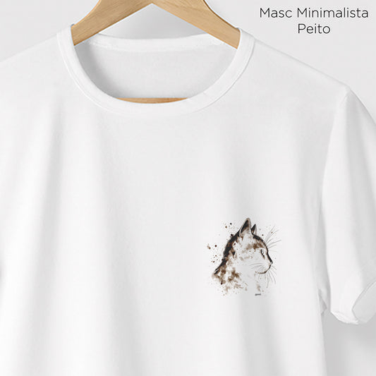 Camiseta Algoodão Branco - cód 0863