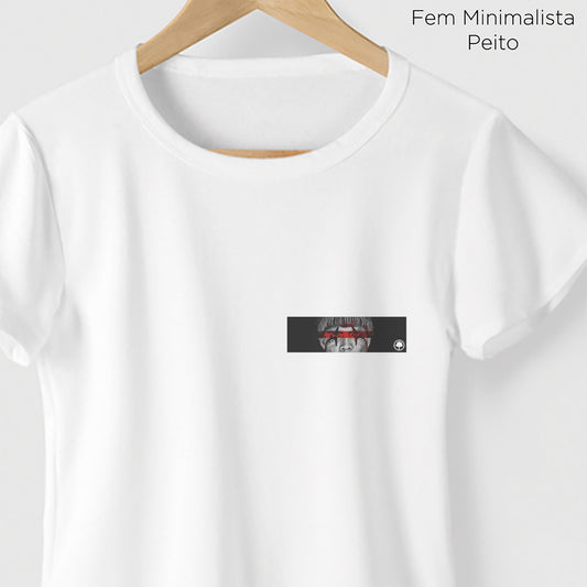 Camiseta Amazônia FORÇA INDÍGENA - BRANCO - cód 0945
