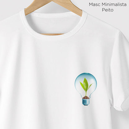 Camiseta Amazônia LÂMPADA - BRANCO - cód 0980