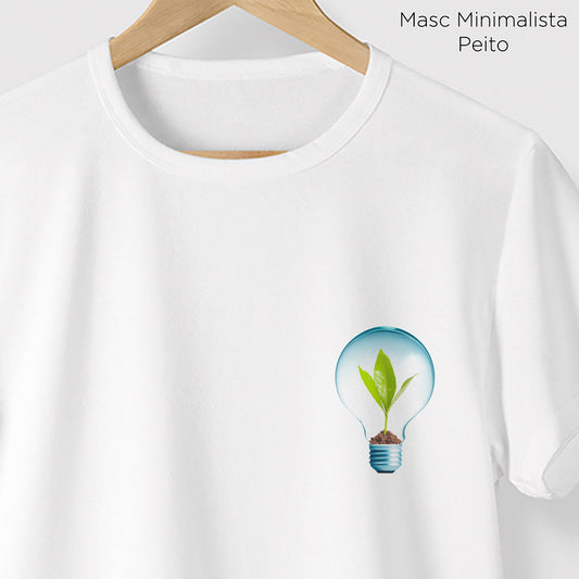 Camiseta Amazônia LÂMPADA - BRANCO - cód 0980