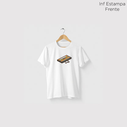 Camiseta Algoodão Branco - cód 10010