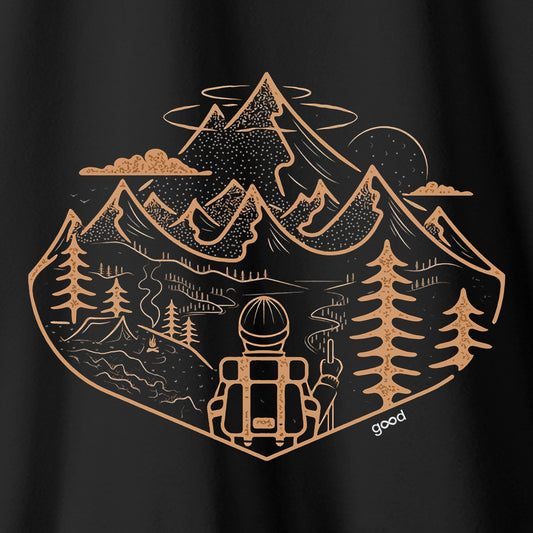 Camiseta Algoodão Preto - cód 10021