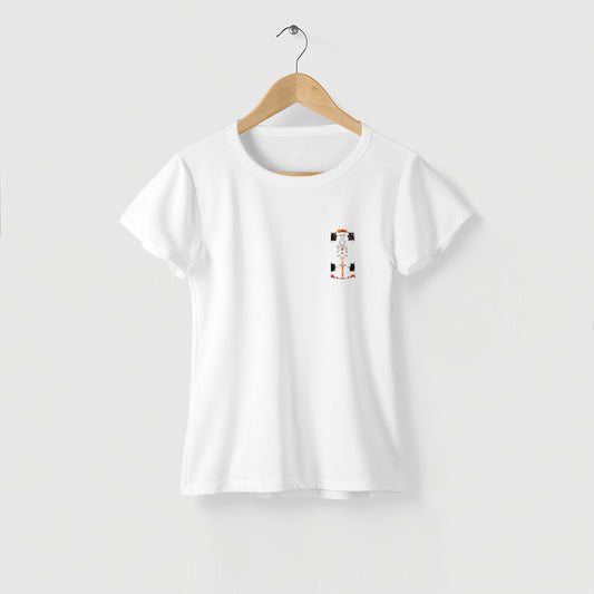 Camiseta Algoodão Branco - cód 10027