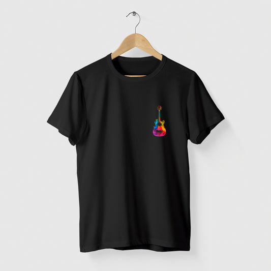 Camiseta Algoodão Preto - cód 10029
