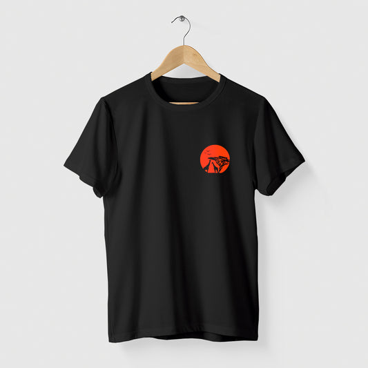 Camiseta Algoodão Preto - cód 10036